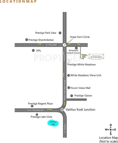  mayberry Images for Location Plan of Prestige Mayberry