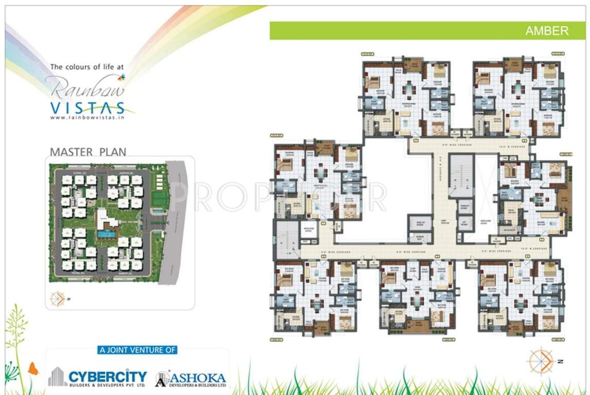 Images for Cluster Plan of Cybercity Rainbow Vistas