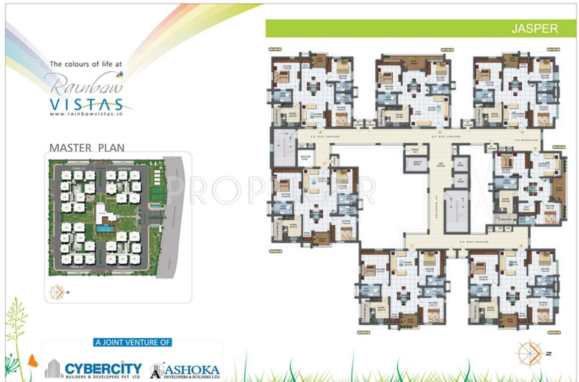 Images for Cluster Plan of Cybercity Rainbow Vistas