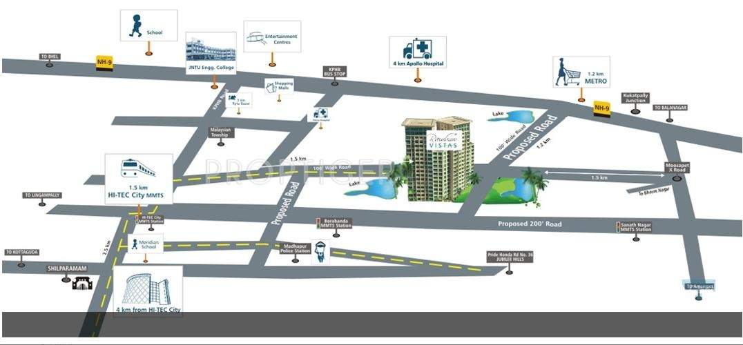 rainbow vistas Images for Location Plan of Cybercity Rainbow Vistas