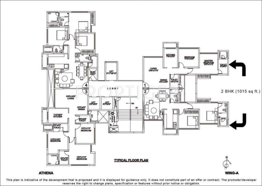 Images for Cluster Plan of Rustomjee Urbania Athena