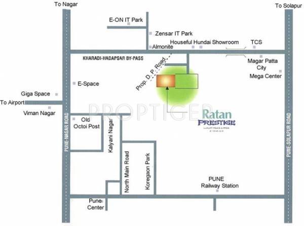 Images for Location Plan of Ratan Prestige
