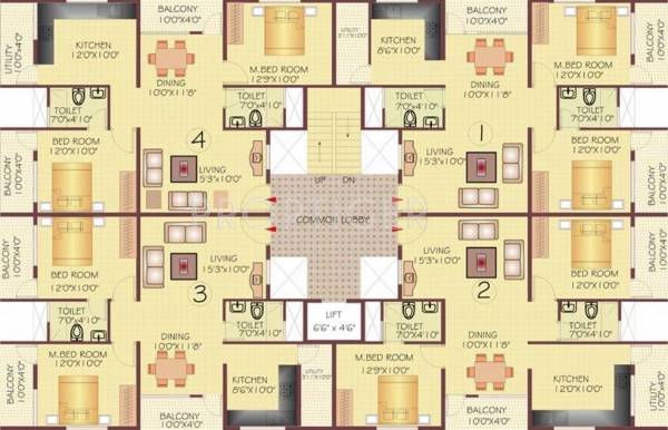 Images for Cluster Plan of Pearl Aster Images for Cluster Plan of Pearl Aster