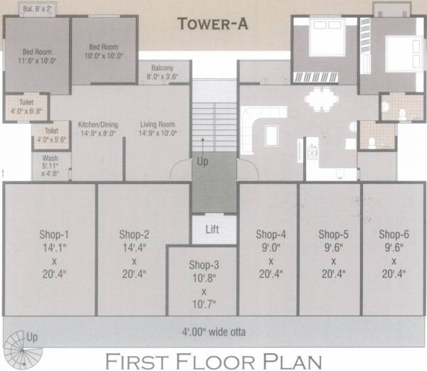 Images for Cluster Plan of Motnath Aadhya Residency