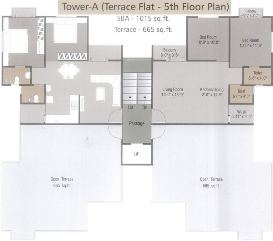 Images for Cluster Plan of Motnath Aadhya Residency