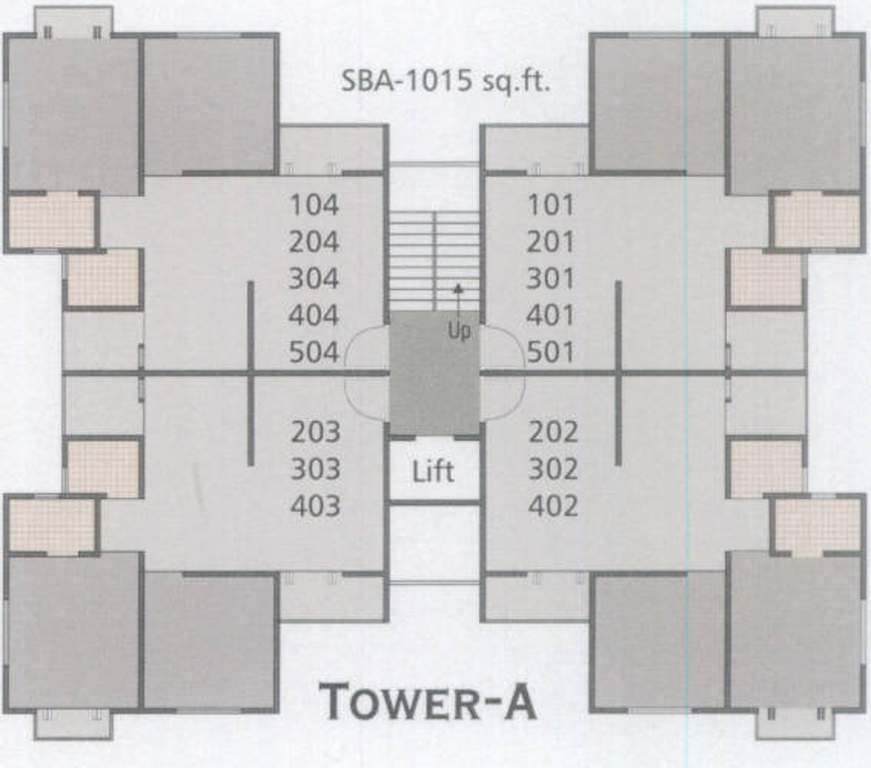 Images for Cluster Plan of Motnath Aadhya Residency