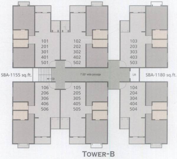 Images for Cluster Plan of Motnath Aadhya Residency
