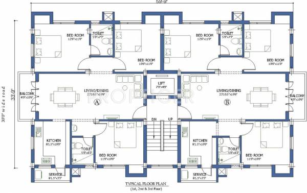 Images for Cluster Plan of Pushkar Lily Enclave
