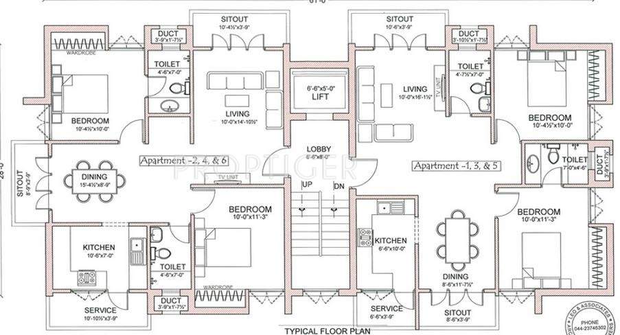 Images for Cluster Plan of Pushkar Gnanam