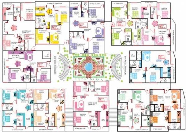 Images for Cluster Plan of Arvind Arvinds Arkavathi K R Puram