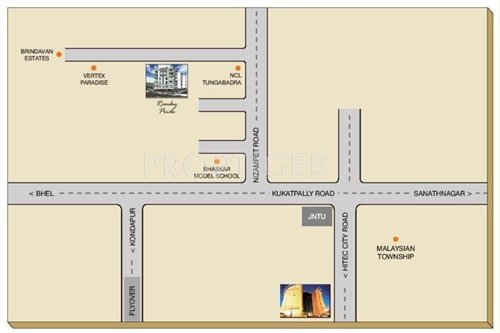  pride Images for Location Plan of Ramky Group Pride