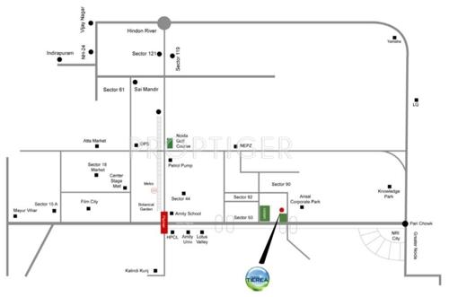 tierea Images for Location Plan of Paras Tierea