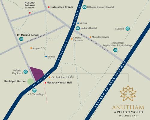  anutham Images for Location Plan of Amardeep Anutham