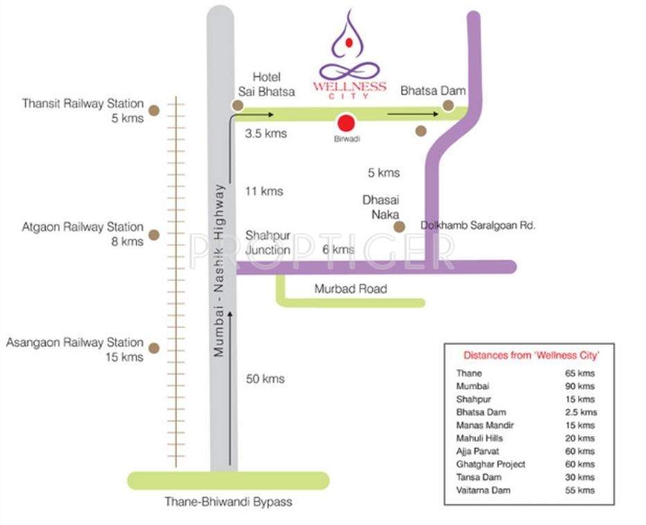 Images for Location Plan of Disha Direct Wellness City