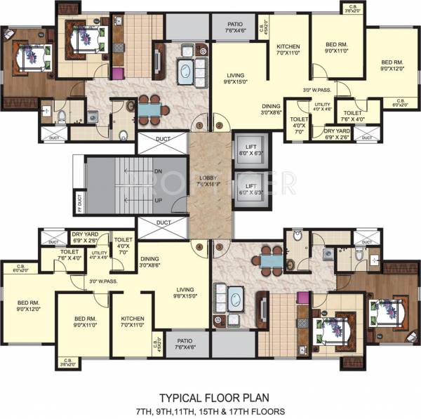 Images for Cluster Plan of Puraniks Capitol 