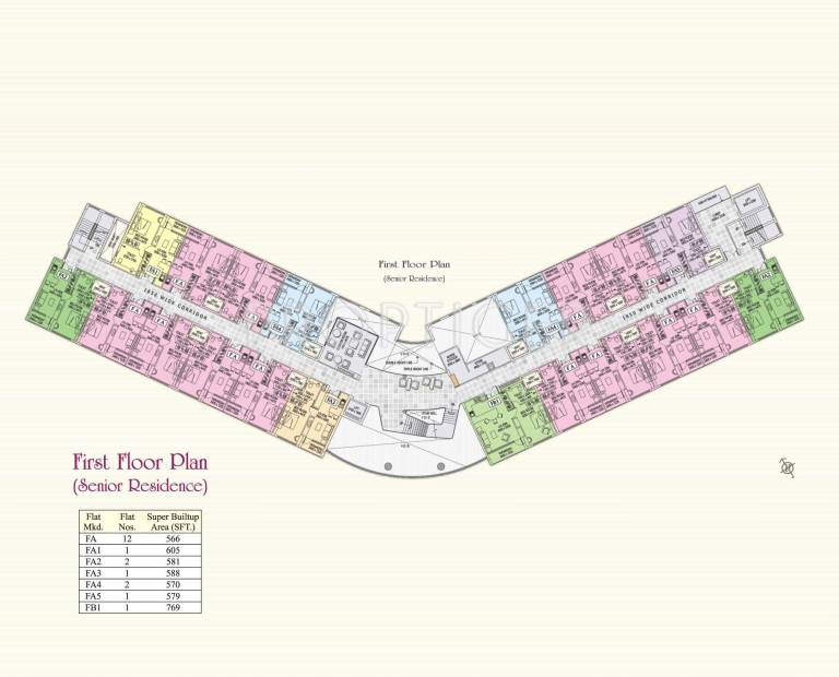 Images for Cluster Plan of Shrachi Senior Citizen Apartments