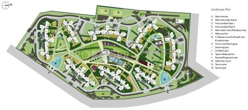  horizon Images for Master Plan of Unitech Horizon