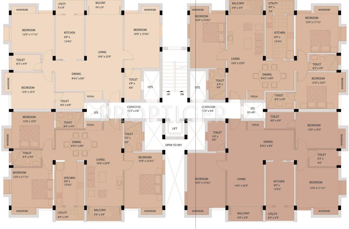 greenwoods Willow Cluster Plan
