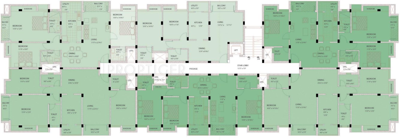 greenwoods Willow Cluster Plan