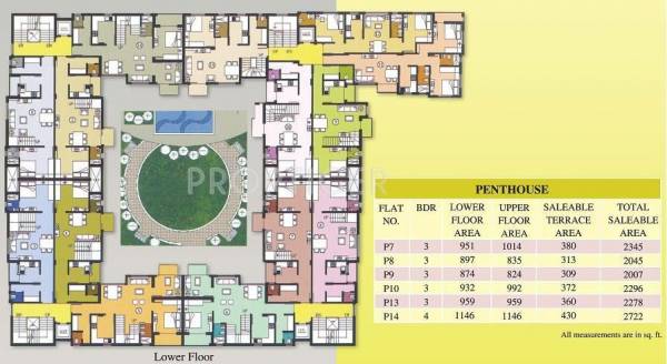 Images for Cluster Plan of Mittals Rishi Enclave