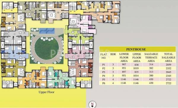 Images for Cluster Plan of Mittals Rishi Enclave