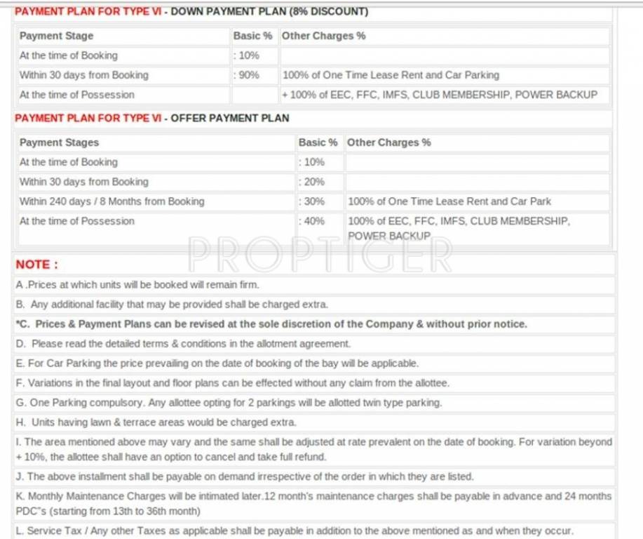 Images for Payment Plan of Great Value Sharanam Payment Plan