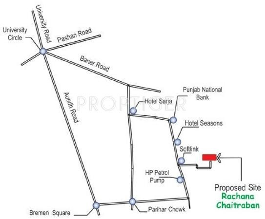 Images for Location Plan of Rachana Chaitraban