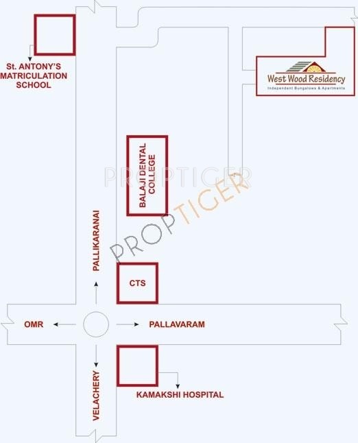 Images for Location Plan of Engineers Westwood Residency Phase I