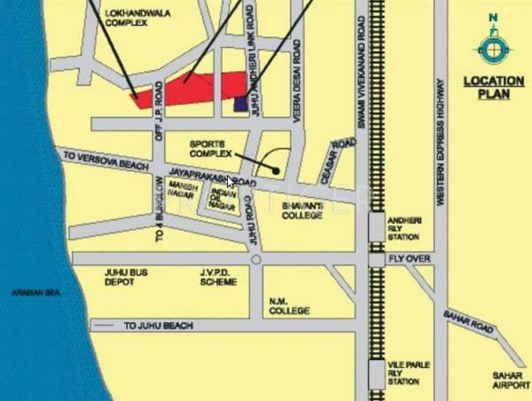 Images for Location Plan of Ajmera Beverly Hills and Royal Empire