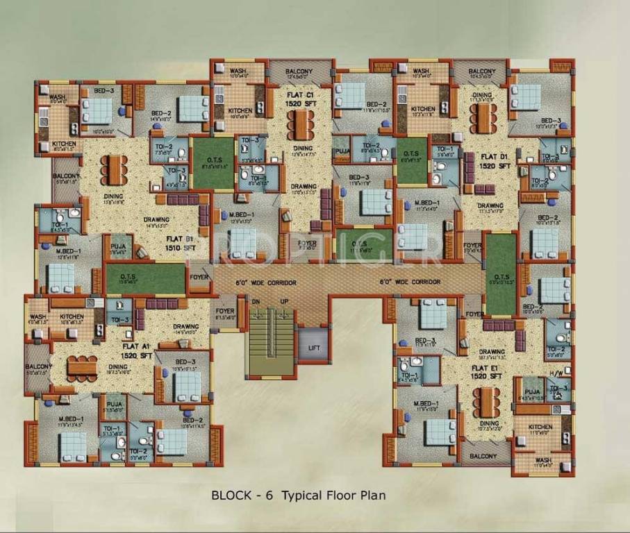  harmony Block 1 Cluster Plan