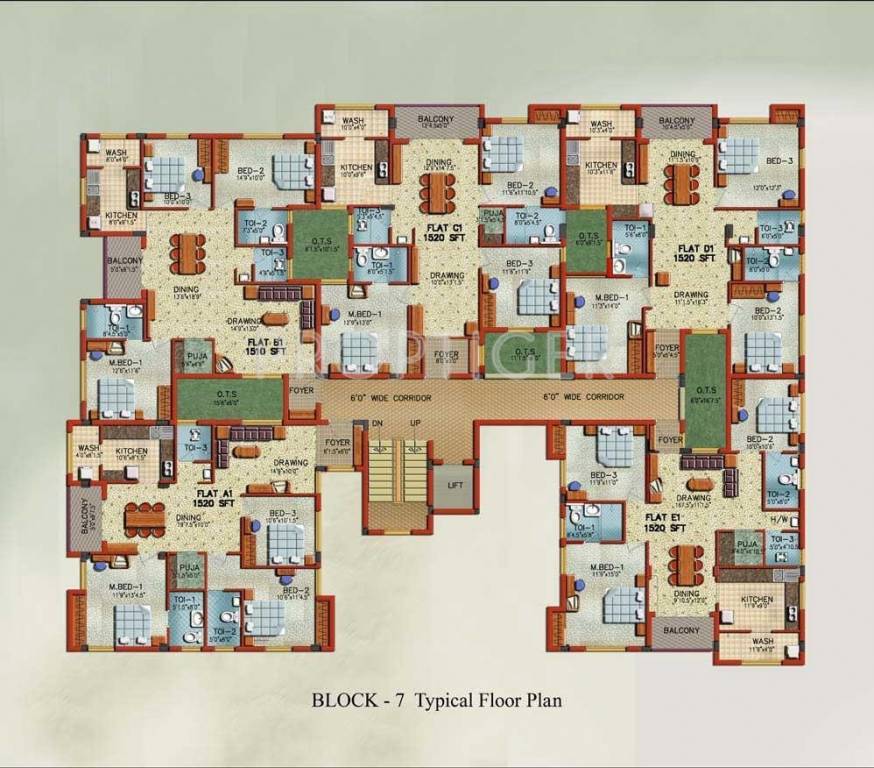  harmony Block 1 Cluster Plan