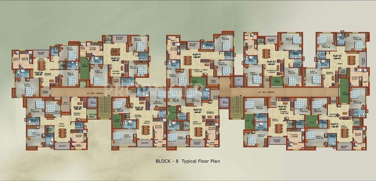  harmony Block 1 Cluster Plan