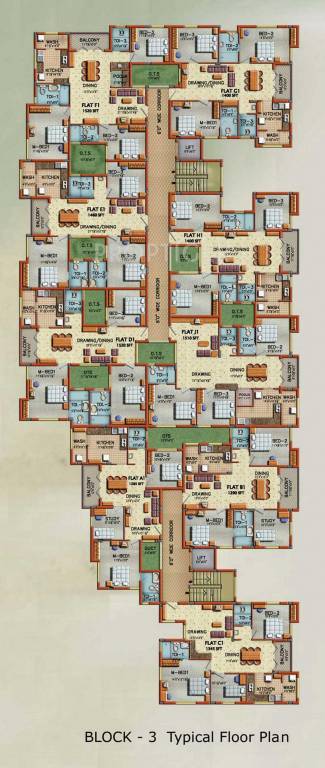  harmony Block 1 Cluster Plan