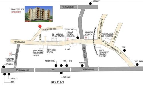  harmony Images for Location Plan of Rajparis Harmony