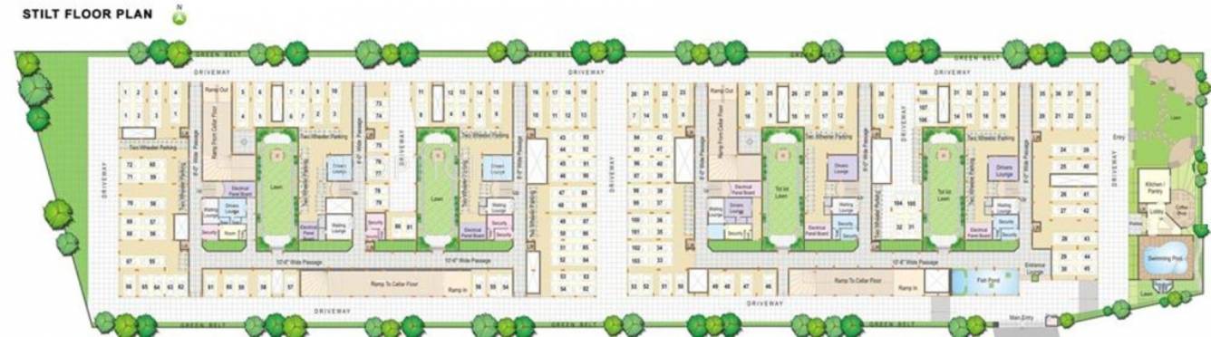 Images for Cluster Plan of GreenMark Developers The Nest