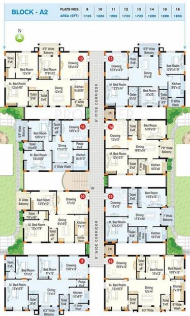 Images for Cluster Plan of GreenMark Developers The Nest