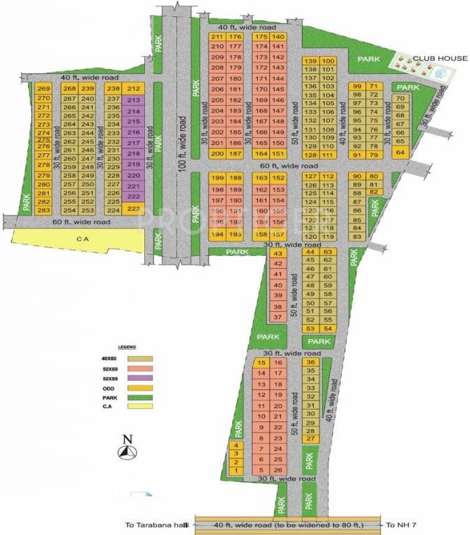 Images for Layout Plan of Rashi Orchards