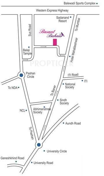 Images for Location Plan of Sanskruti Basant Bahaar