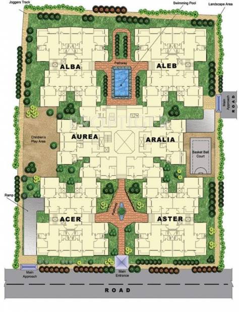 Images for Site Plan of Manar Silver Shadows Apartment