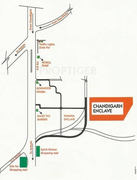 Images for Location Plan of Opera Chandigarh Enclave
