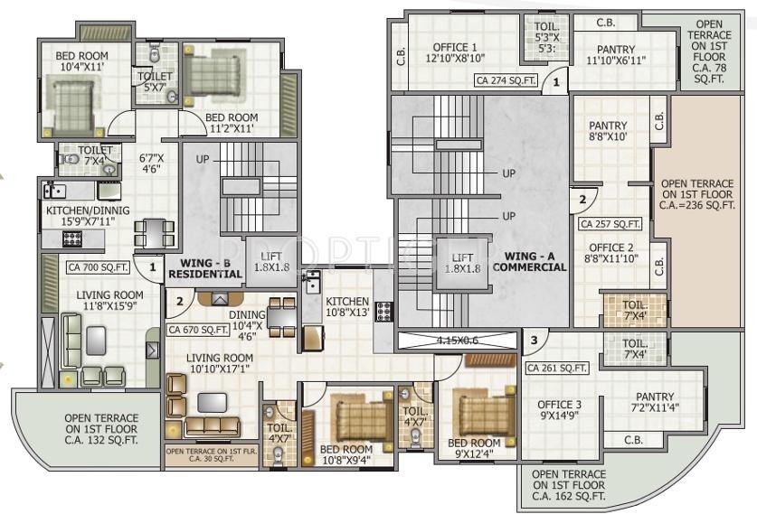 Images for Cluster Plan of Shree Tirupati Glacia