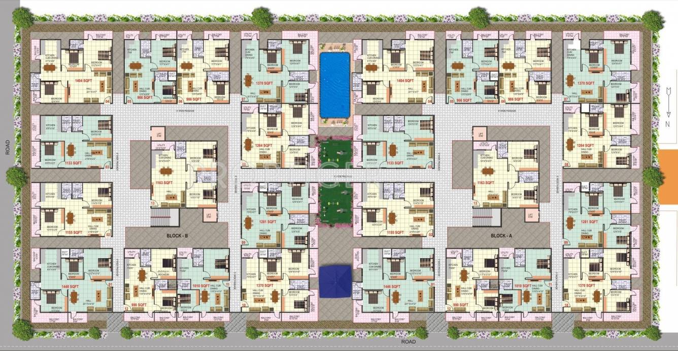 Images for Cluster Plan of PNR SLV Flora