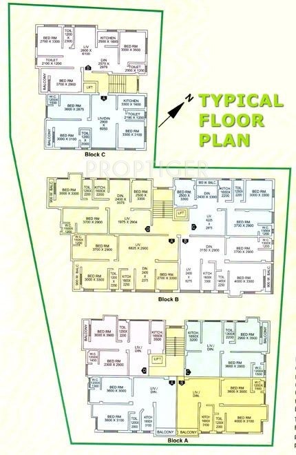  chinar Block A Cluster Plan