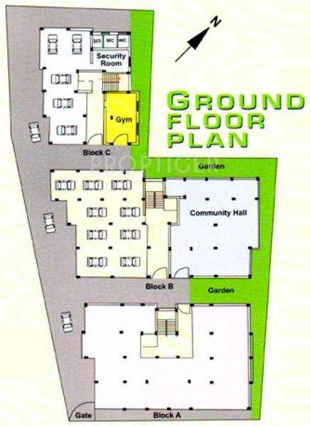  chinar Block A Cluster Plan