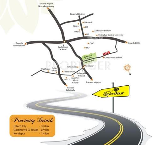  splendour Images for Location Plan of Prime Splendour