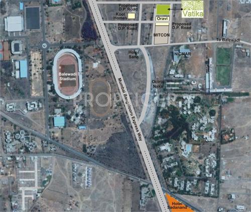 Images for Location Plan of Bhujbal Vatika Homes Images for Location Plan of Bhujbal Vatika Homes