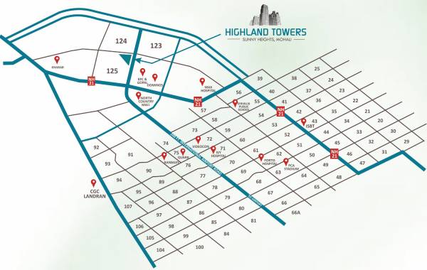 Images for Location Plan of Harji Housing AND Infrastructures Pvt Ltd Highland Towers Images for Location Plan of Harji Housing AND Infrastructures Pvt Ltd Highland Towers