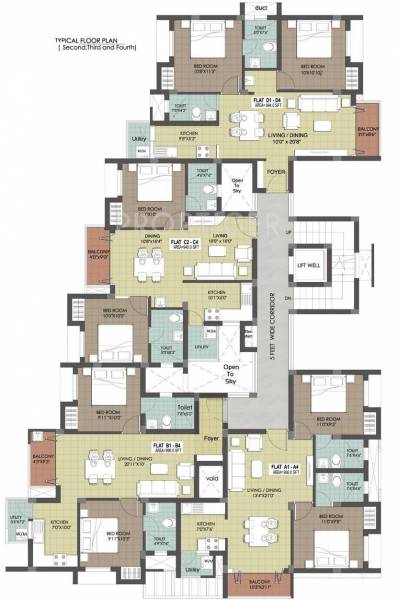 Images for Cluster Plan of AJ and Co Gani Residency