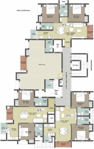 Images for Cluster Plan of AJ and Co Gani Residency