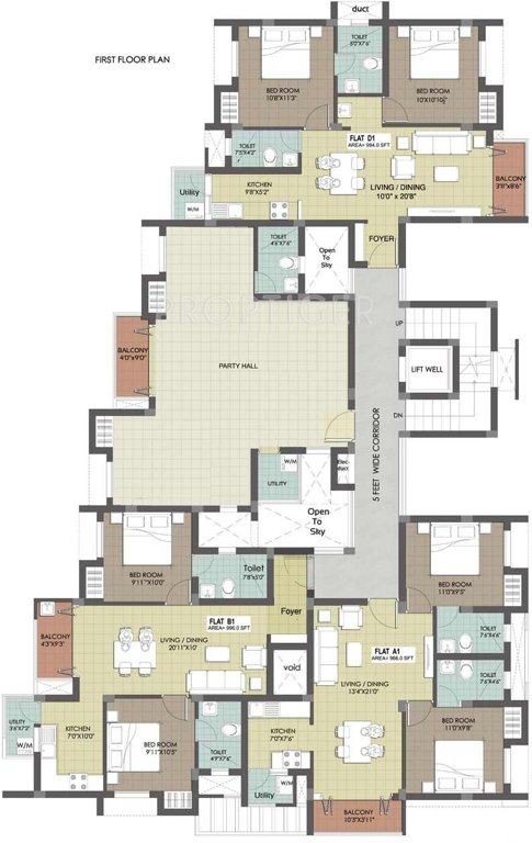 Images for Cluster Plan of AJ and Co Gani Residency